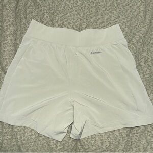 Columbia Women's Light Green Athletic Shorts